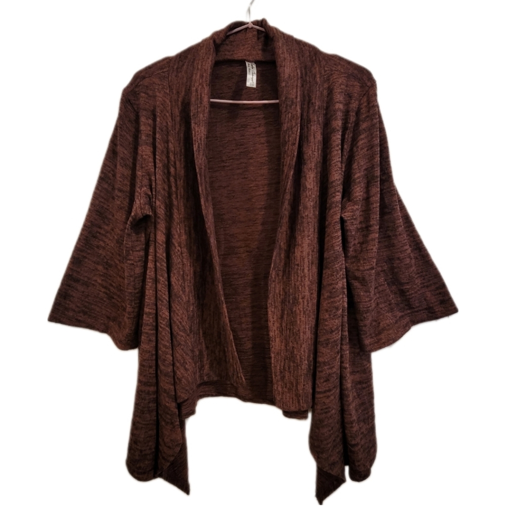 PerSeption Concept Open Cover Up Lightweight Cardigan Size XL